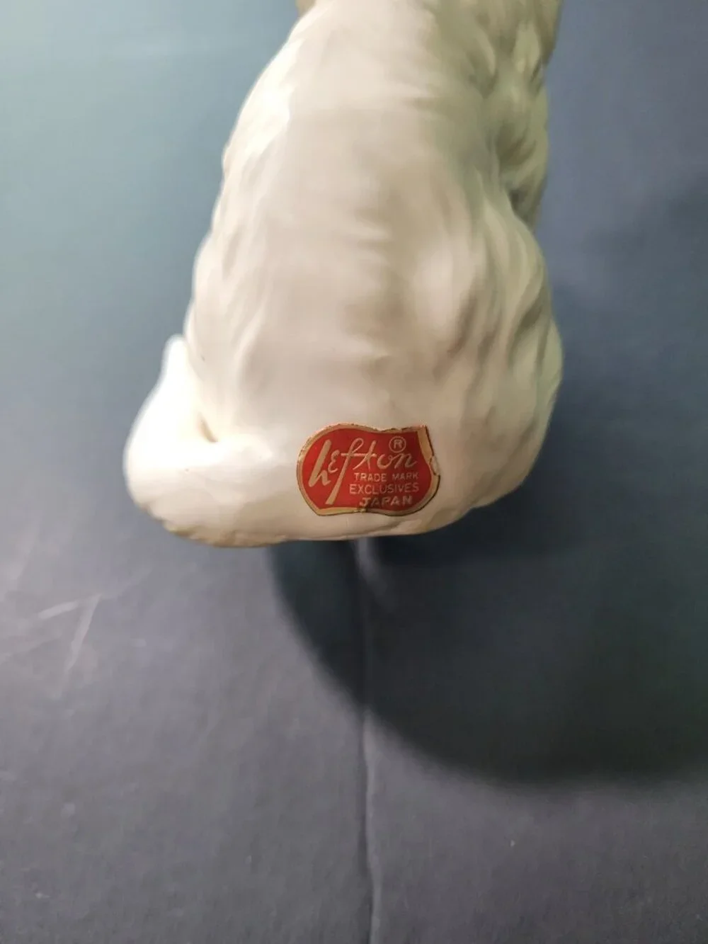 Set 3‎ Vintage Lefton Fluffy White Persian Kitten Cat Figurines Japan Porcelain